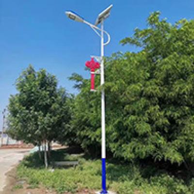 中国结太阳能路灯